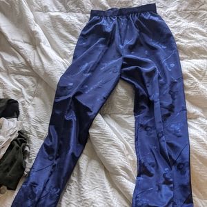 Gorgeous 70s vintage silk pants